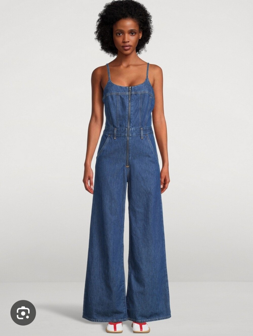New Denim Jumpsuit Size L